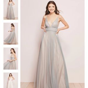 Wtoo by Watters Bridesmaid Dress Callie (Two-Tone) 744X